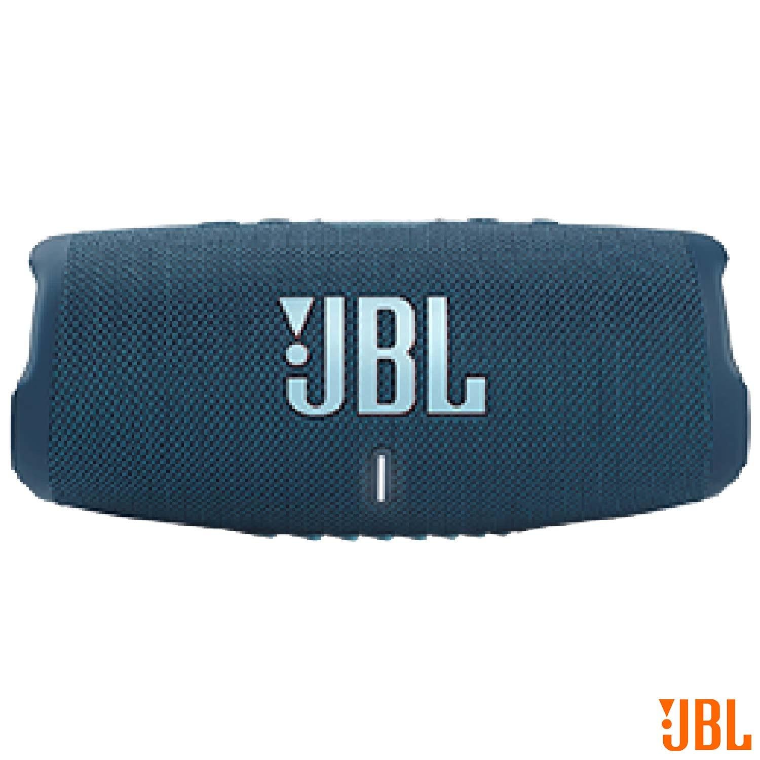 Caixa De Som Portatil JBL Charge 5 Bluetooth Prova d'água 20h Bateria 40W IP67 Azul Powerbank