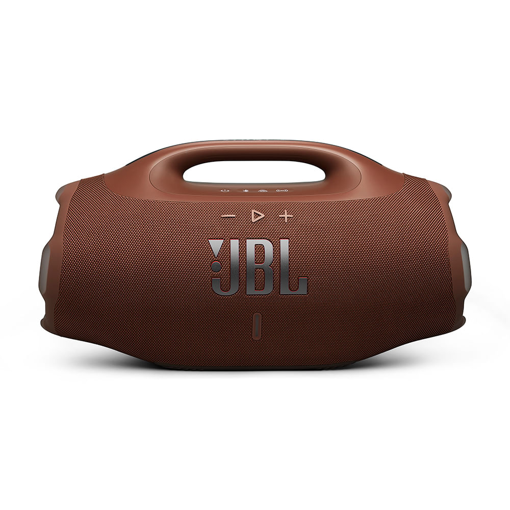 Caixa de Som Bluetooth JBL Boombox 4 Marrom Até 34h de Reprodução, IP68 À Prova d’Água e Resistente a Poeira, 210W
