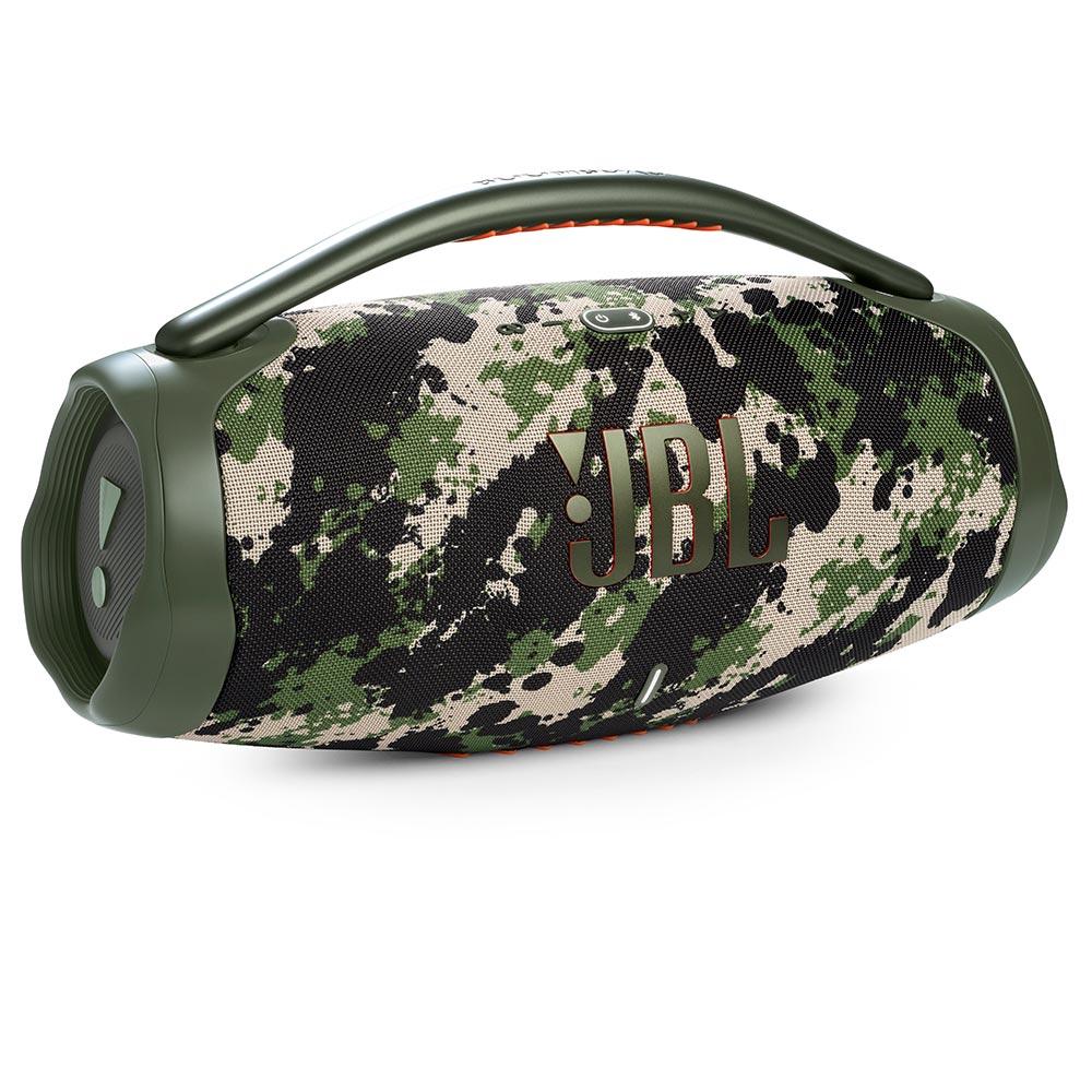 Caixa Bluetooth JBL Boombox 3 Squad - JBLBOOMBOX3SQUADBR