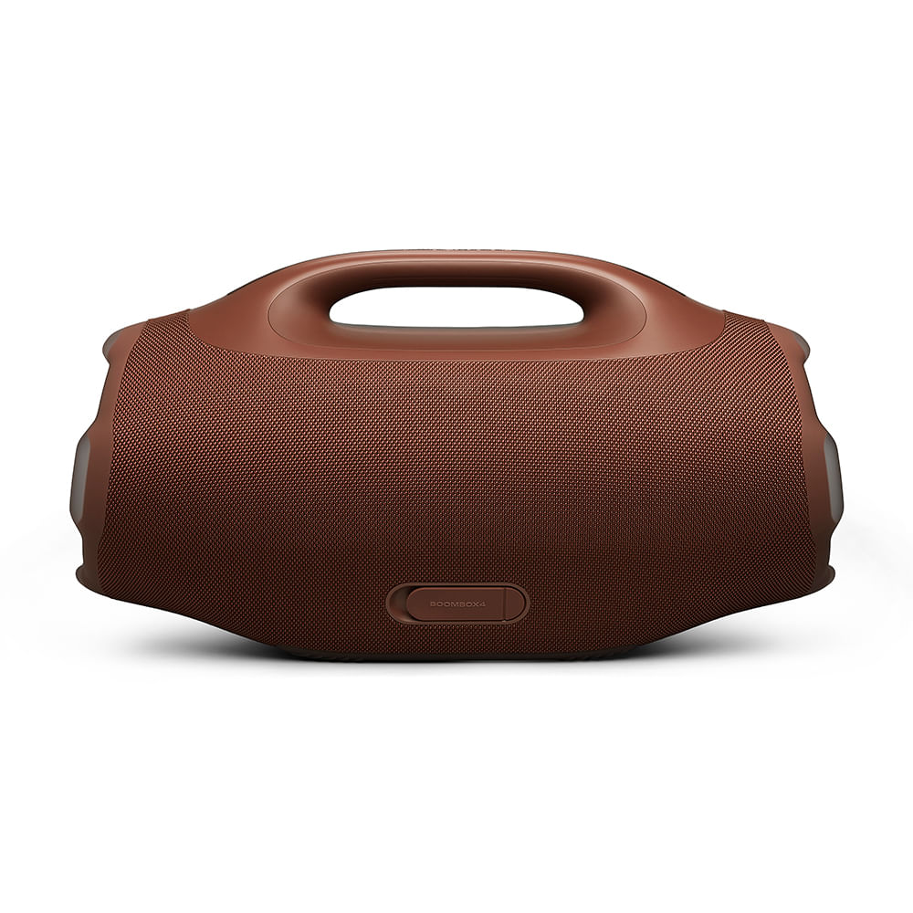 Caixa de Som Bluetooth JBL Boombox 4 Marrom Até 34h de Reprodução, IP68 À Prova d’Água e Resistente a Poeira, 210W