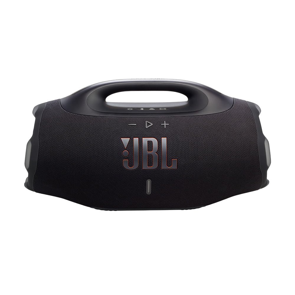 Caixa de Som Bluetooth JBL Boombox 4 Preta, Bateria de Até 34H, à Prova d’Água e Resistente a Poeira IP68 e 210W