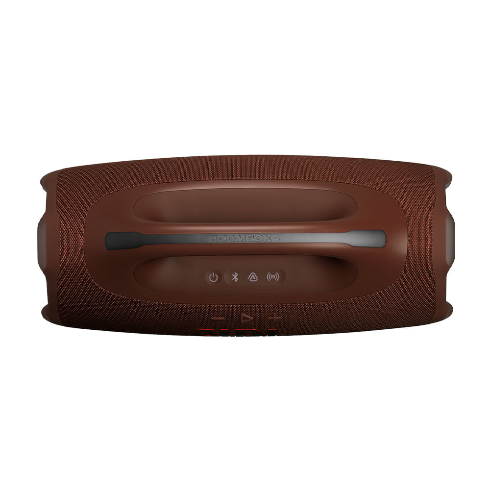 Caixa de Som Bluetooth JBL Boombox 4 Marrom, Bateria de Até 34H à Prova d’Água e Resistente a Poeira IP68 e 210W