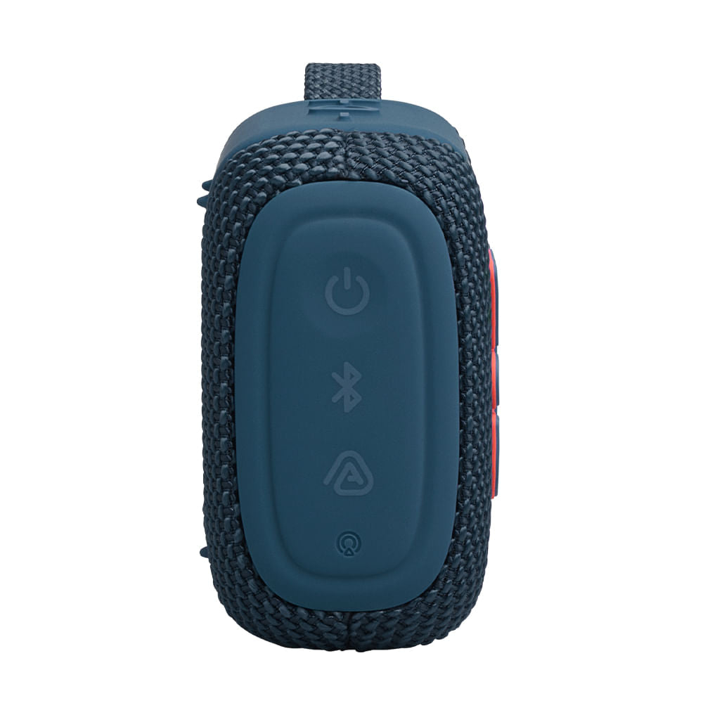 Caixa de Som Portátil JBL Go 5 Azul com Potência de 4,2W RMS, Bluetooth a Prova d'água IP67