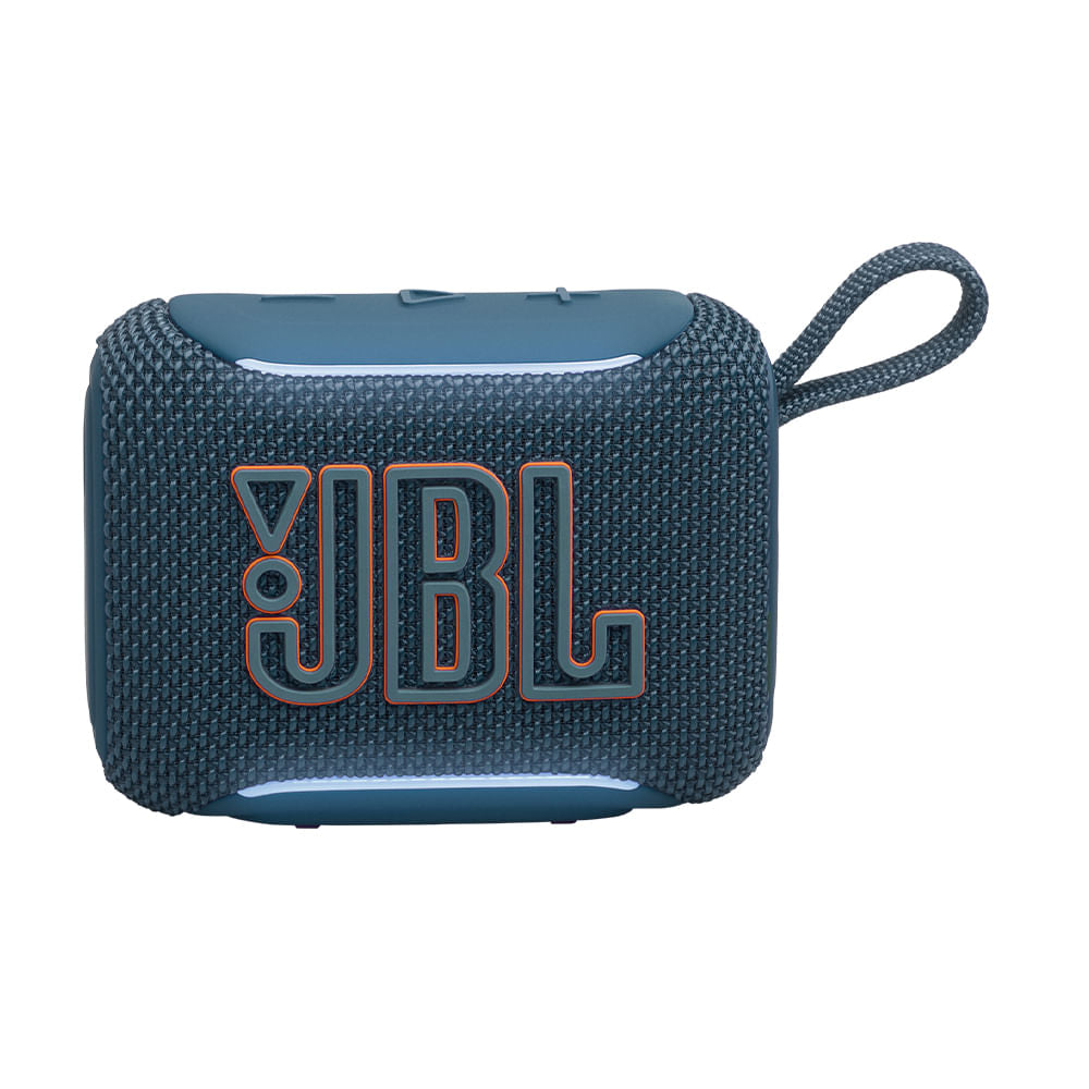 Caixa de Som Portátil JBL Go 5 Azul com Potência de 4,2W RMS, Bluetooth a Prova d'água IP67