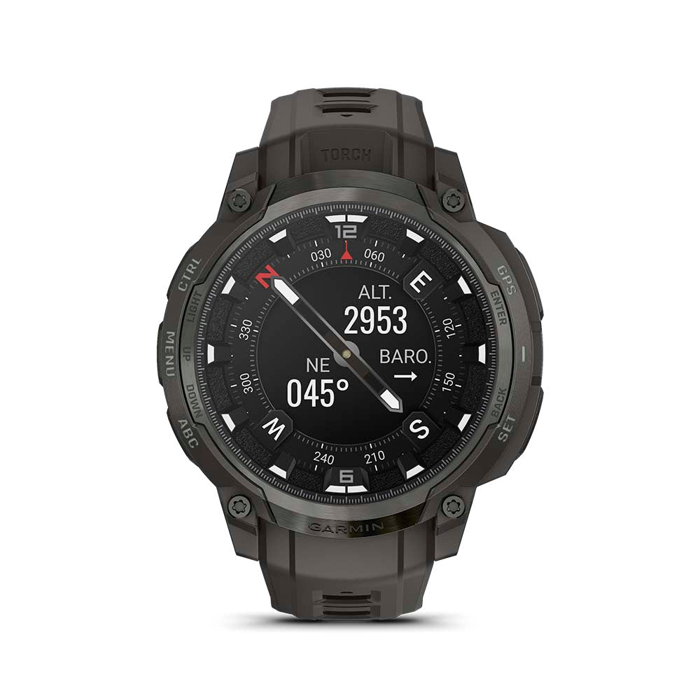 Relógio Garmin Instinct® Crossover AMOLED Carvão