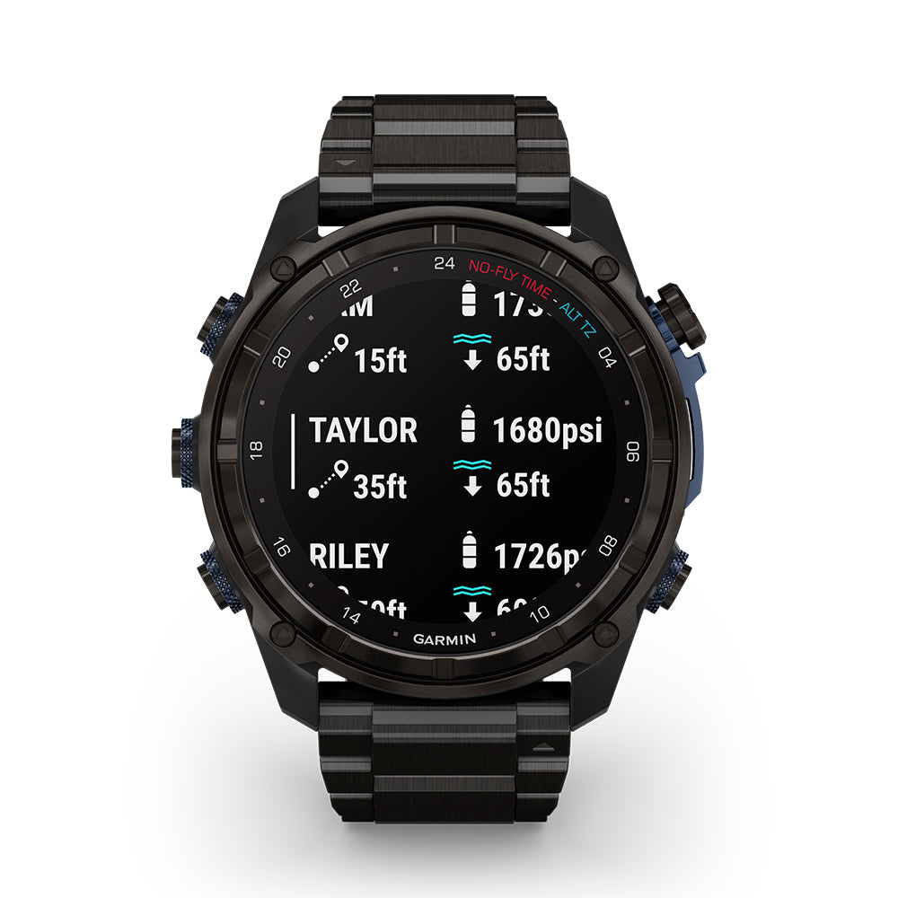 Relógio Garmin Descent™ Mk3i Cinza Carbono e Titânio 51mm