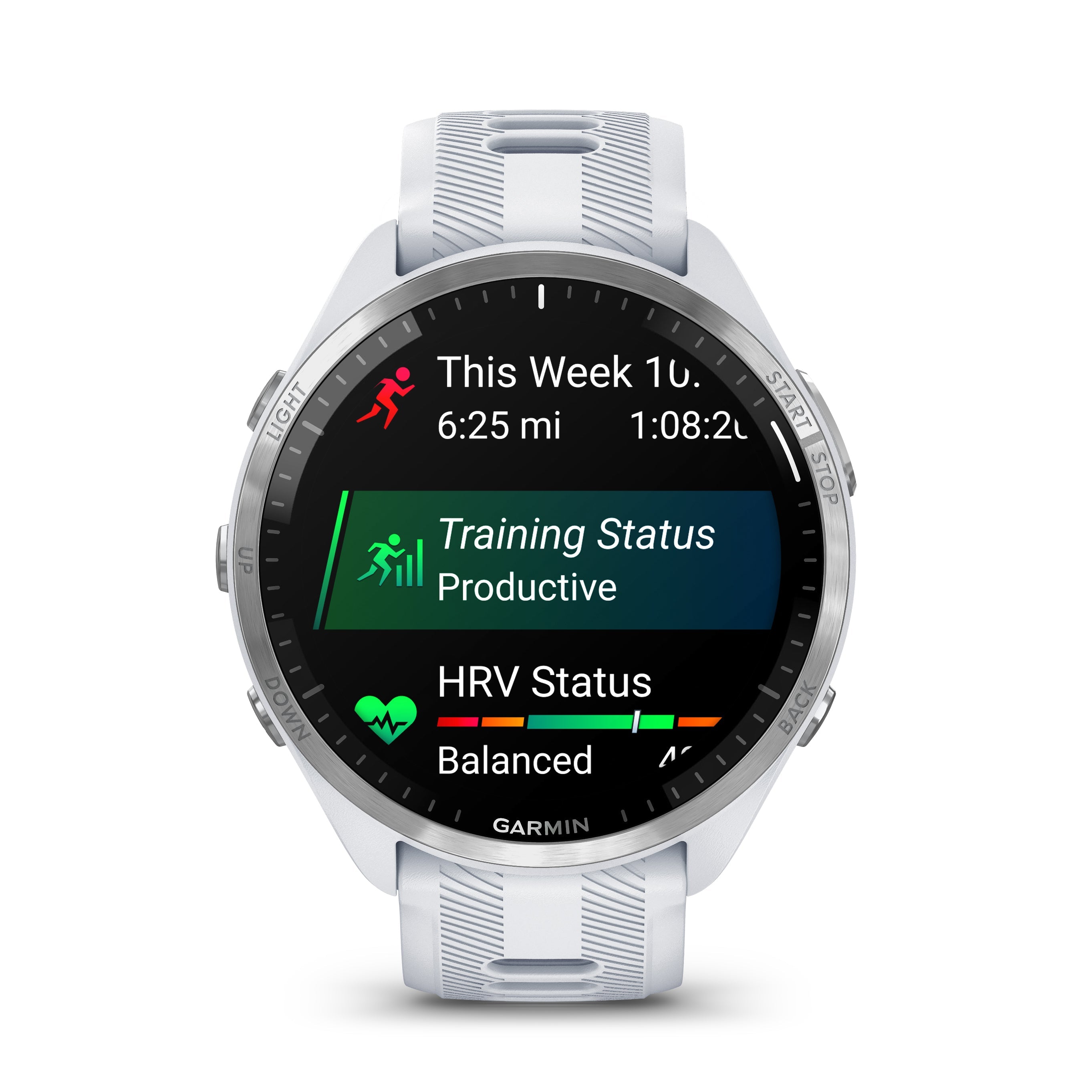Relógio Garmin Forerunner® 965 Branco