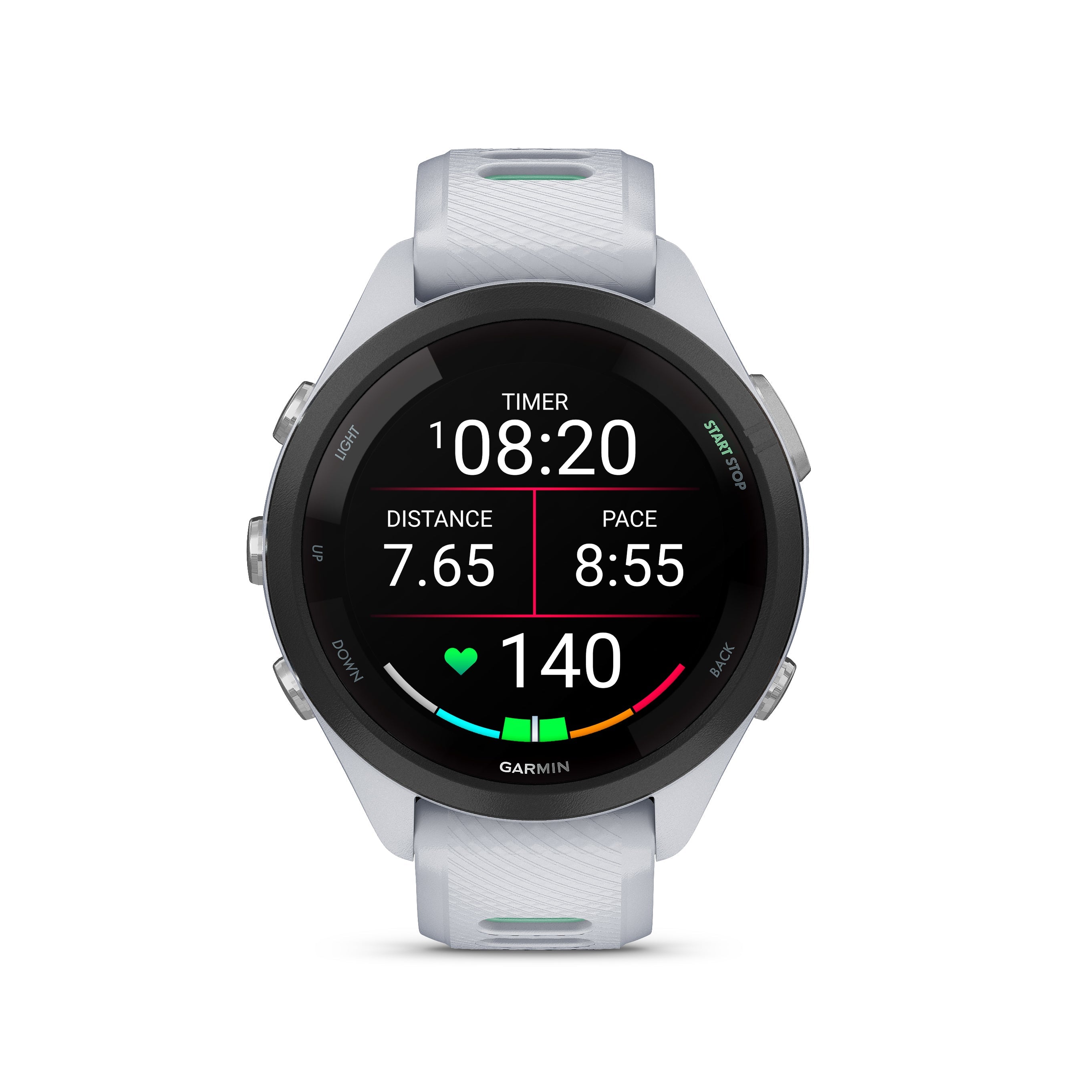 Relógio Garmin Forerunner® 265S Music Branco