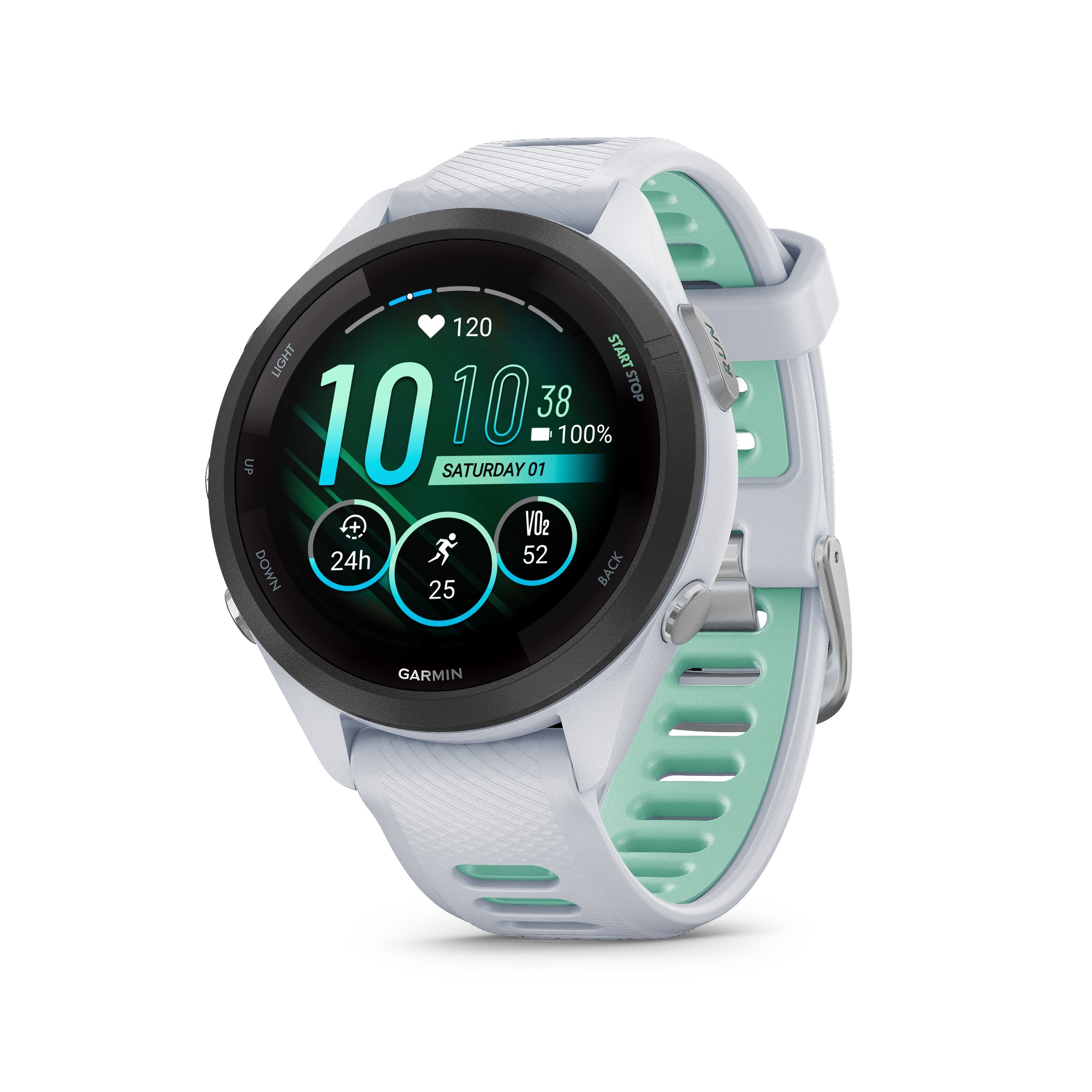 Relógio Garmin Forerunner® 265S Music Branco