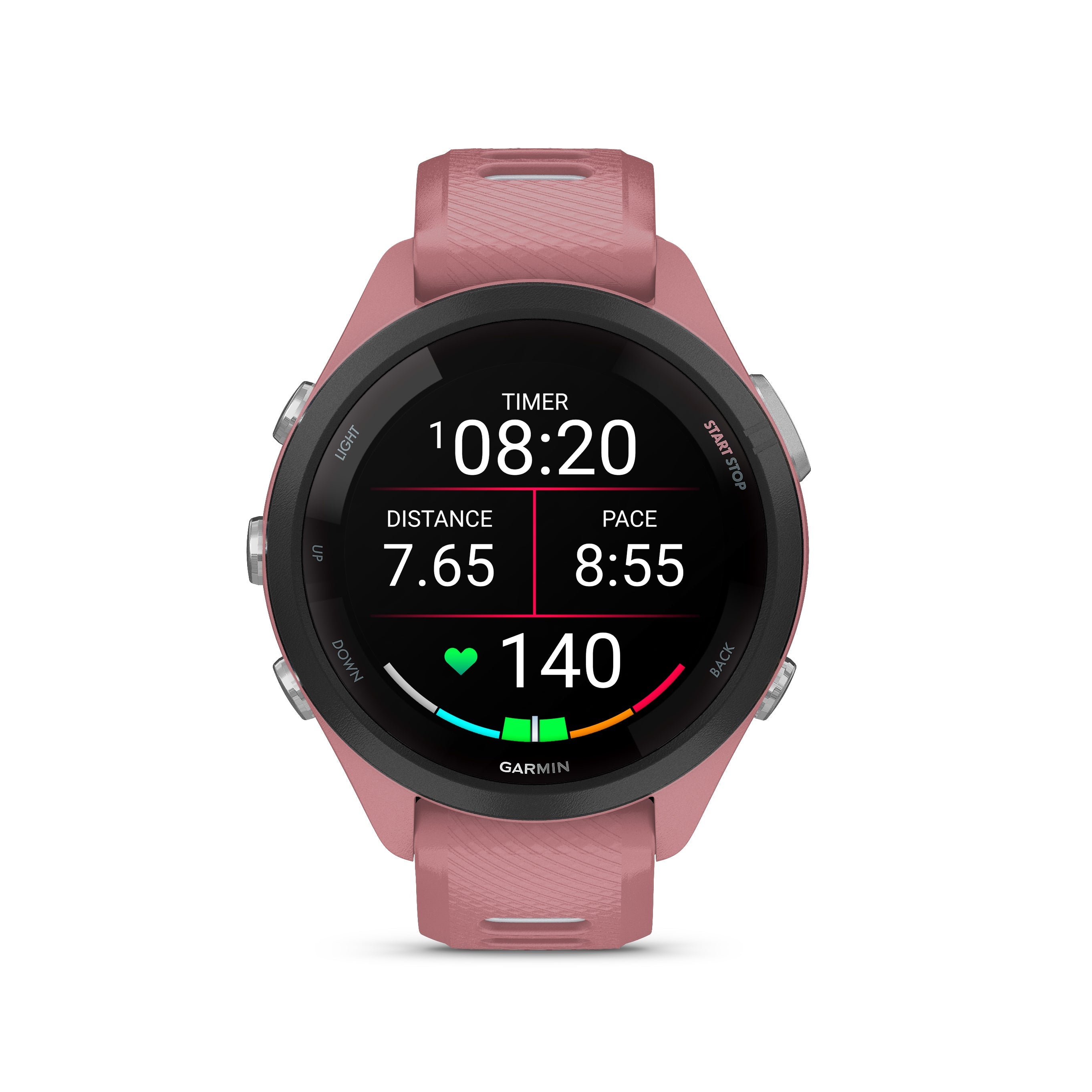 Relógio Garmin Forerunner® 265S Music Rosa