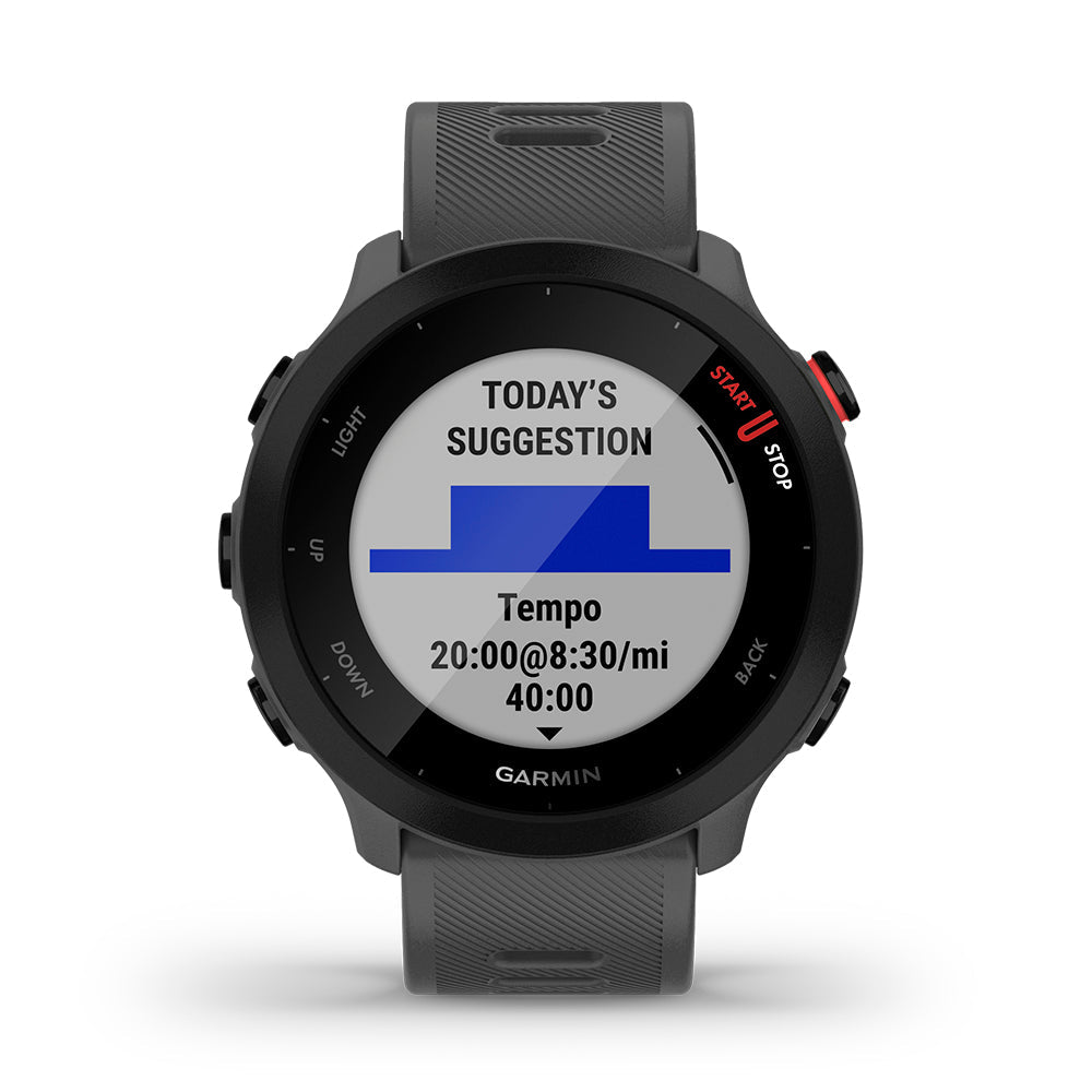 Relógio Garmin Forerunner® 55 Cinza
