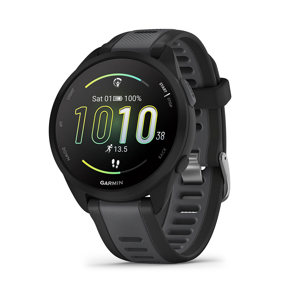 Relógio Garmin Forerunner® 165 Music Preto e Cinza