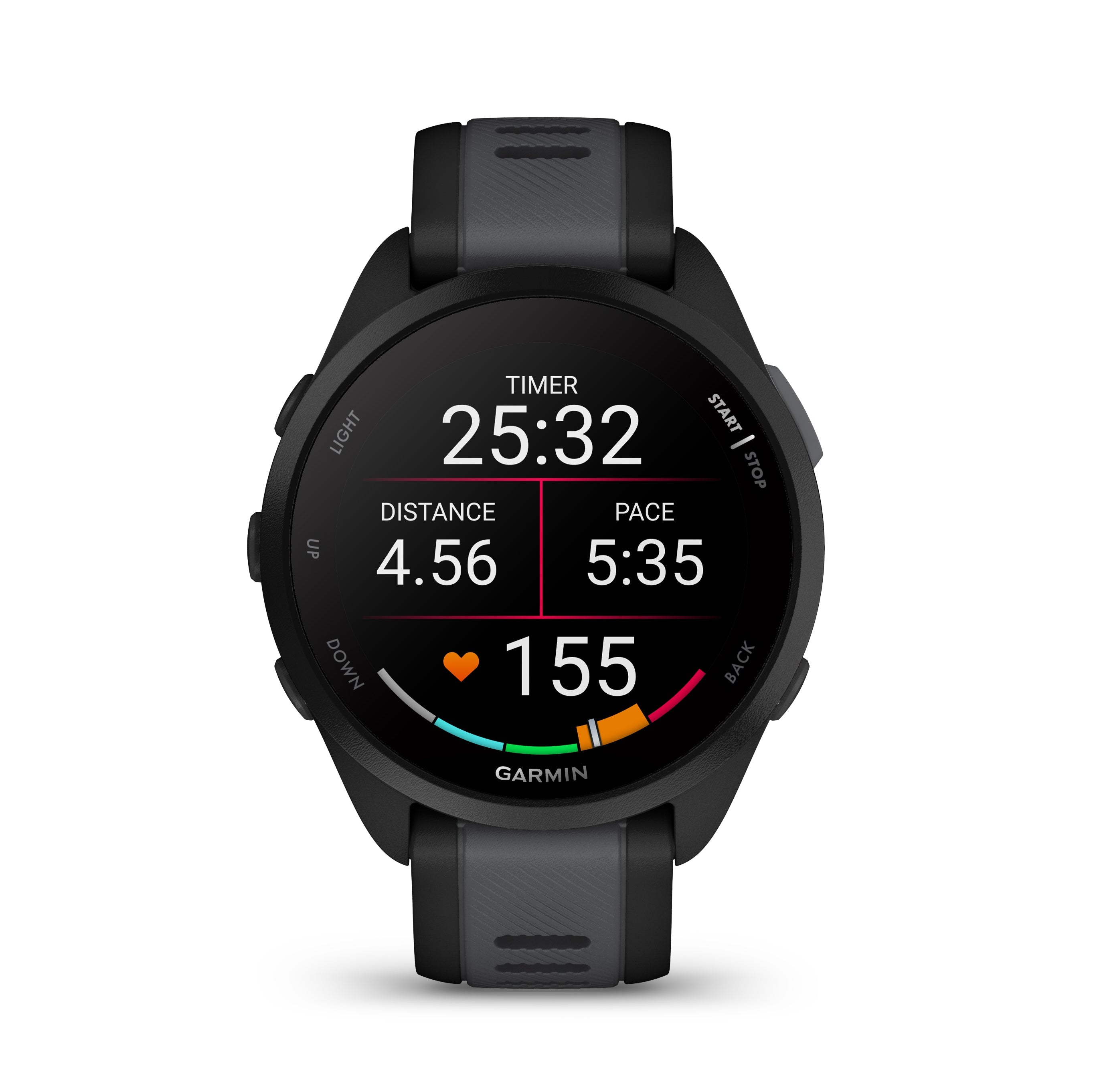 Relógio Garmin Forerunner® 165 Music Preto e Cinza