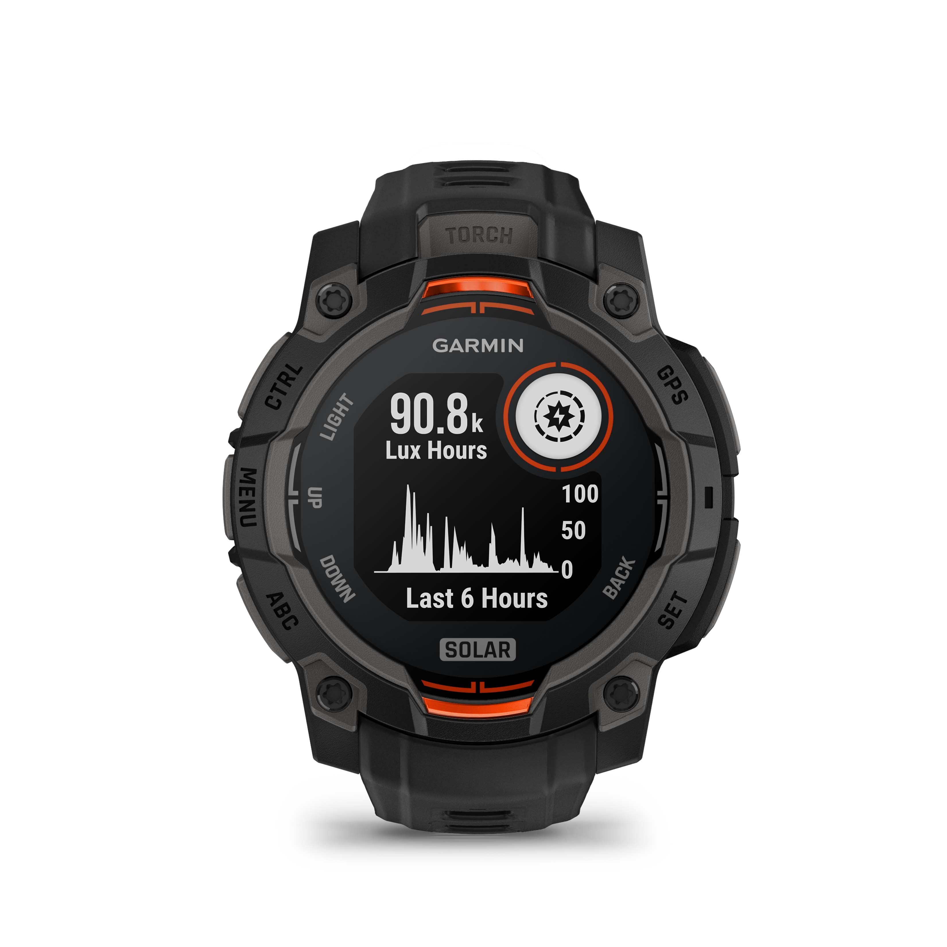 Relógio Garmin Instinct® 3 Solar Preto 45mm