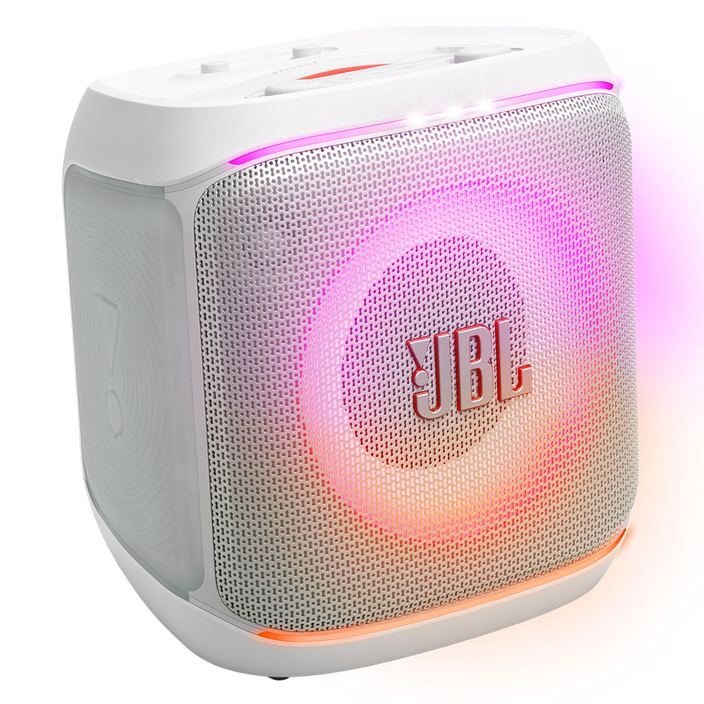 Caixa de Som Bluetooth JBL PartyBox Encore 2 com AI Sound Boost Branca