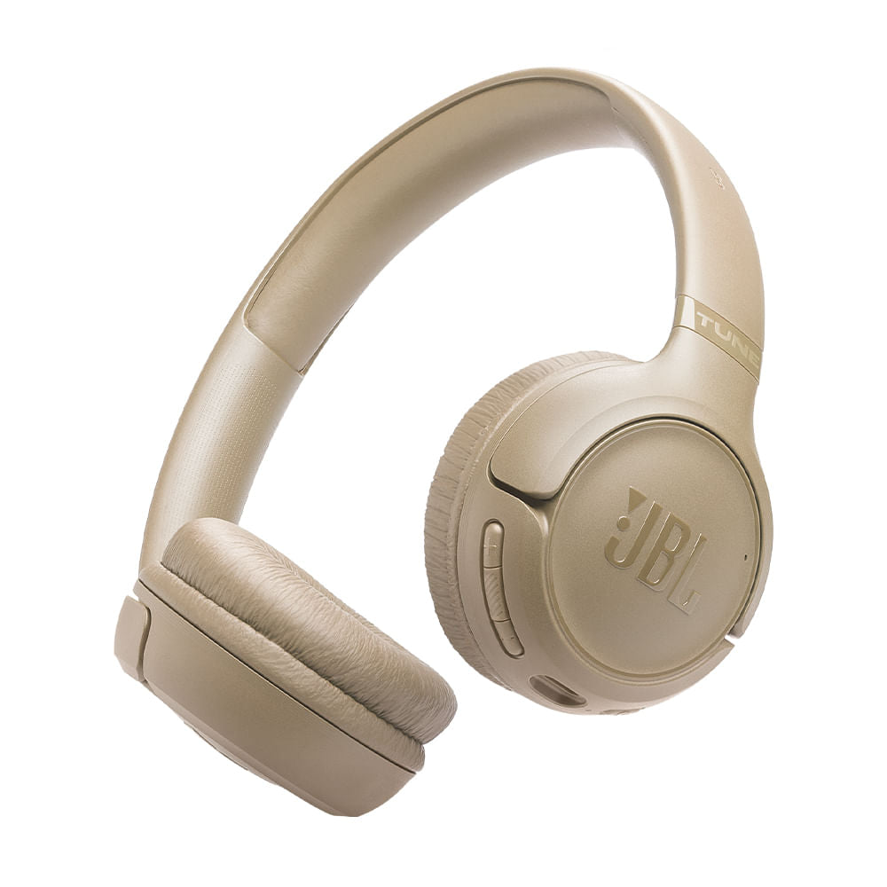 Fone de Ouvido Bluetooth JBL Tune 530BT Headphones On-ear Bege