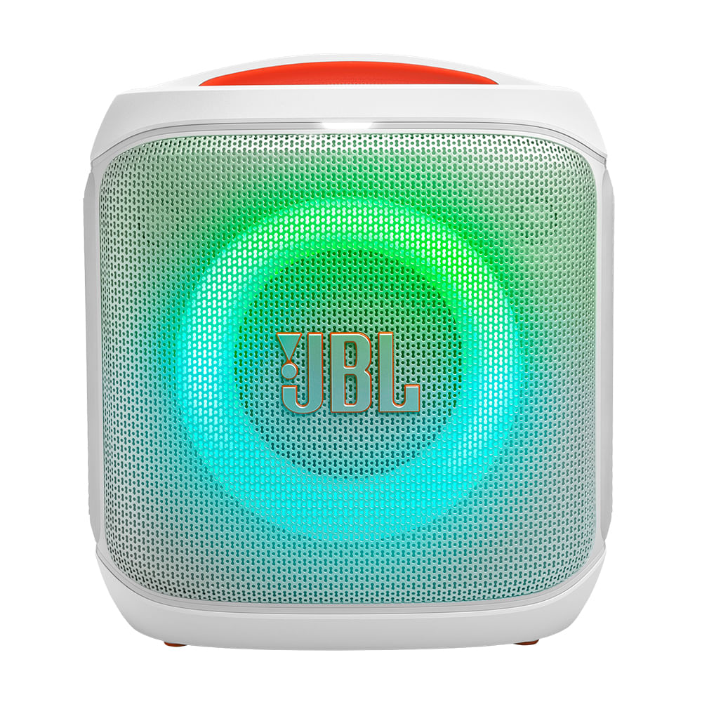 Caixa de Som Bluetooth JBL Partybox Encore Essential 2 Branca, Bateria de Até 15H à Prova d'Água IPX4