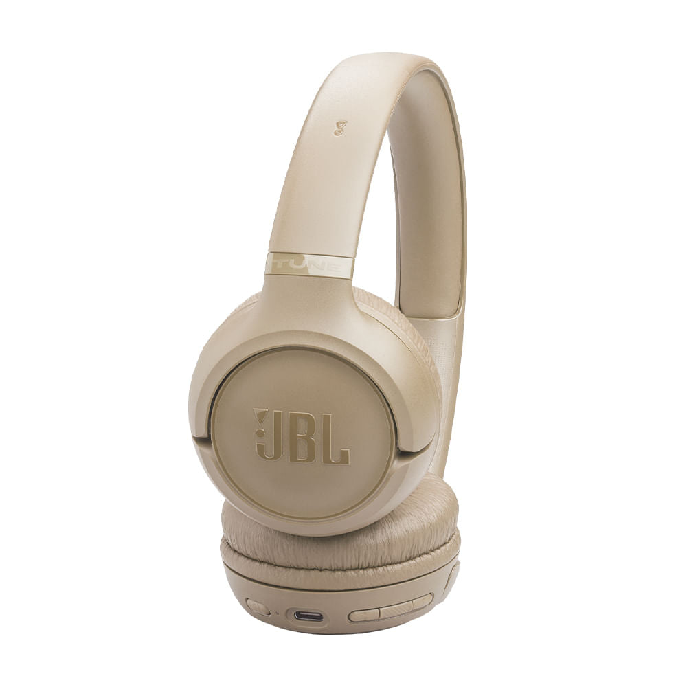 Fone de Ouvido Bluetooth JBL Tune 530BT Headphones On-ear Bege