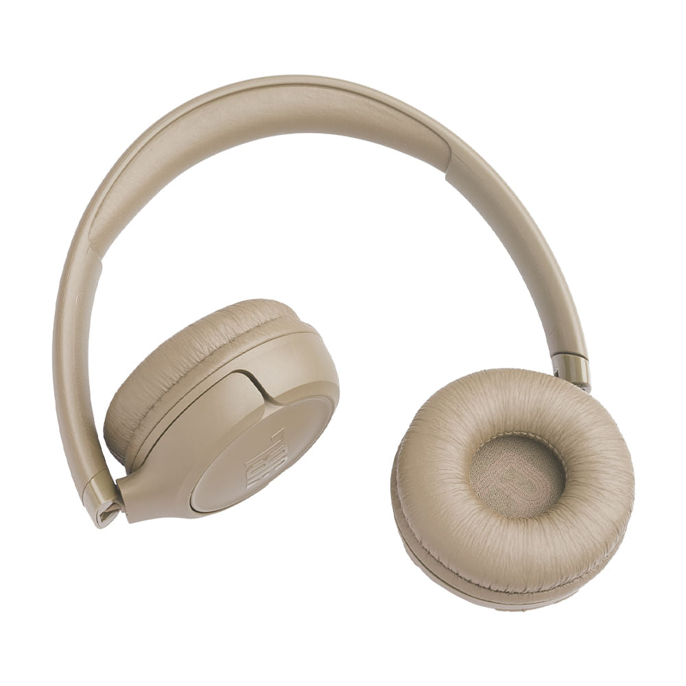 Fone de Ouvido Bluetooth JBL Tune 530BT Headphones On-ear Bege