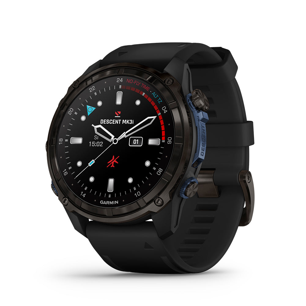 Relógio Garmin Descent™ Mk3i Cinza Carbono e Preto 51mm