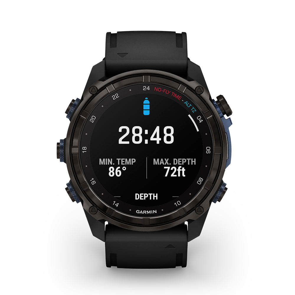 Relógio Garmin Descent™ Mk3i Cinza Carbono e Preto 51mm