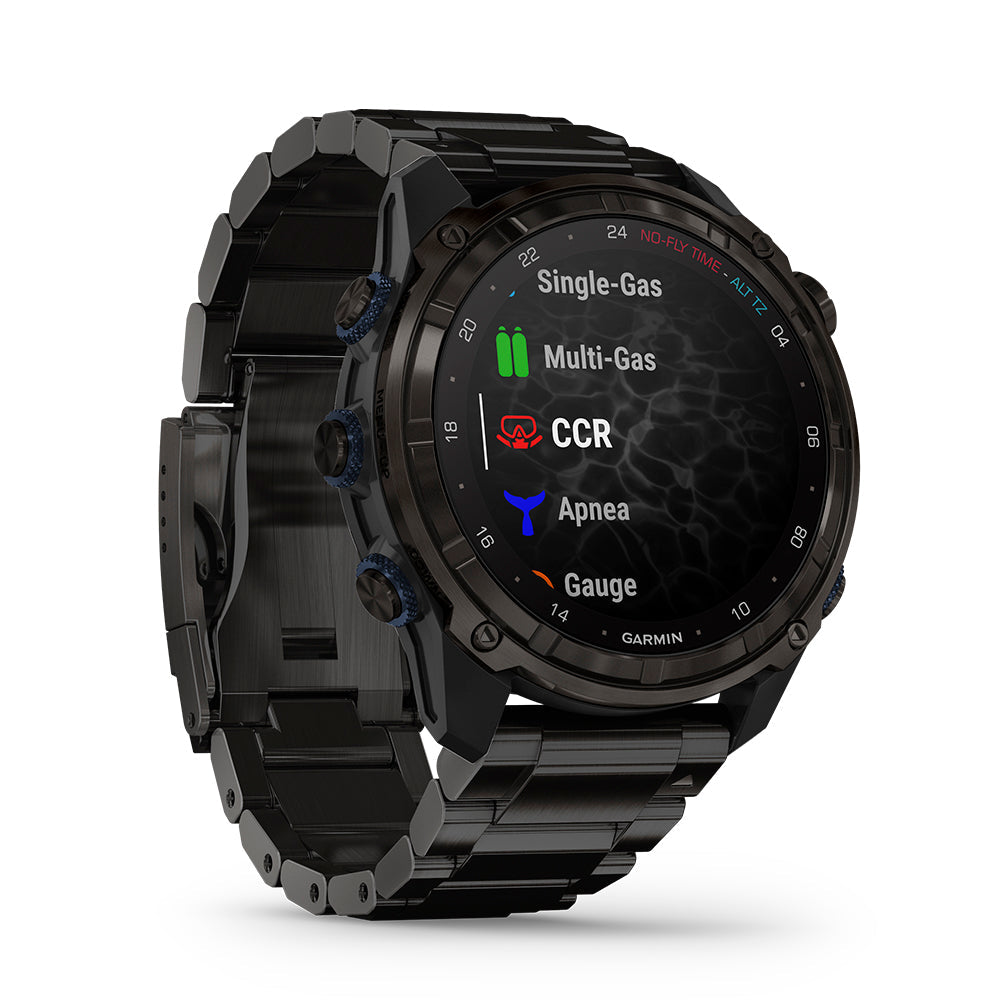 Relógio Garmin Descent™ Mk3i Cinza Carbono e Titânio 51mm