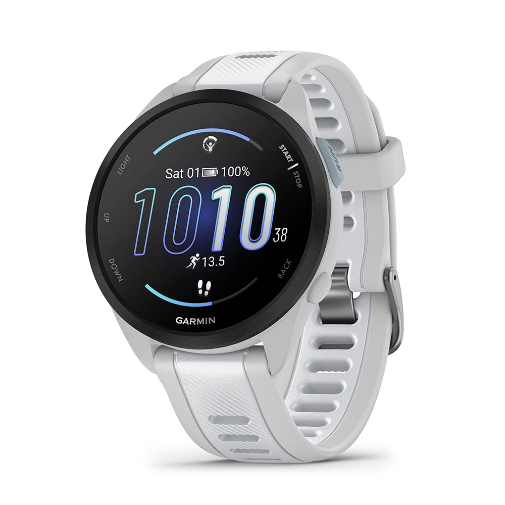 Relógio Garmin Forerunner® 165 Cinza e Branco