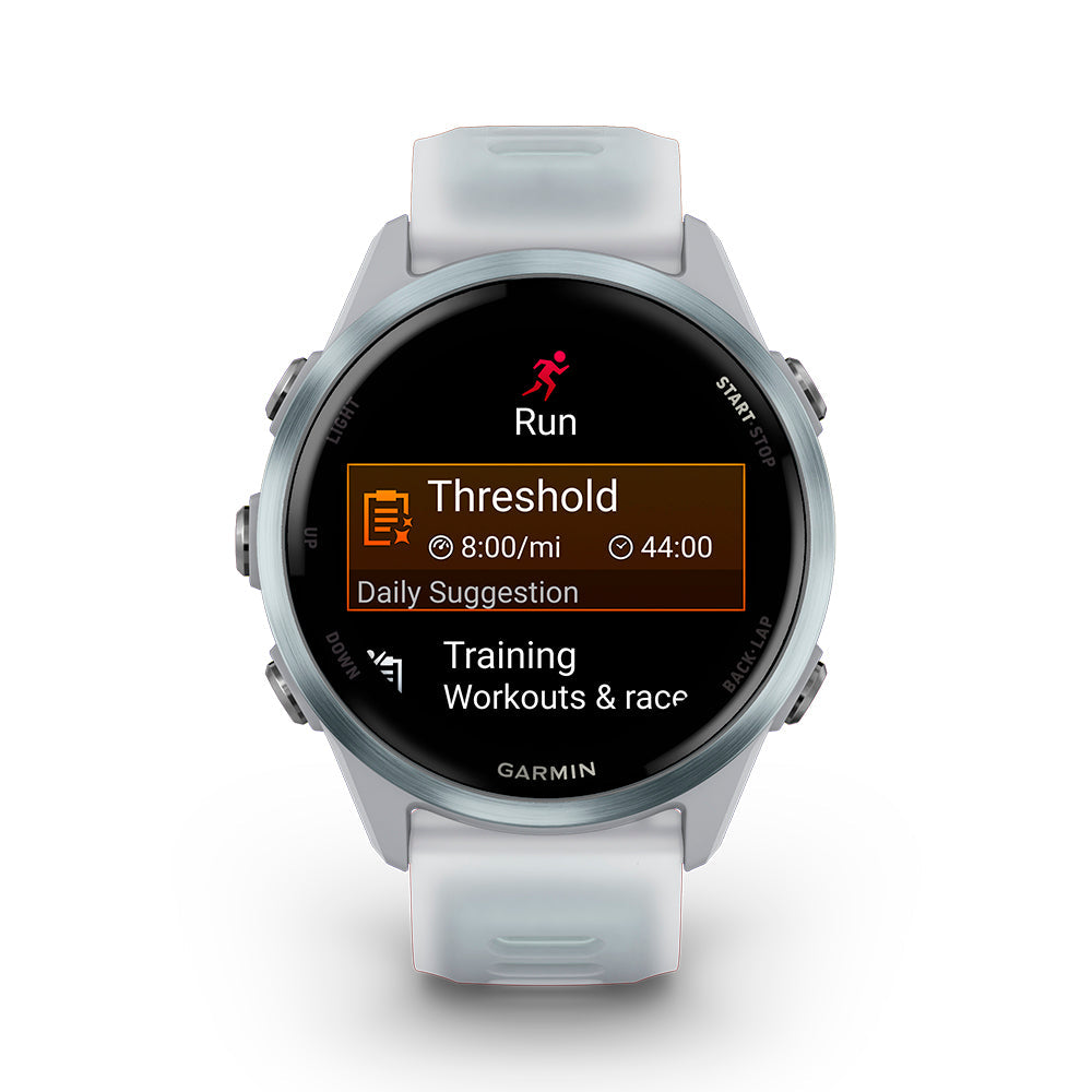 Relógio Garmin Forerunner® 570 42mm Azul Nuvem e Marfim