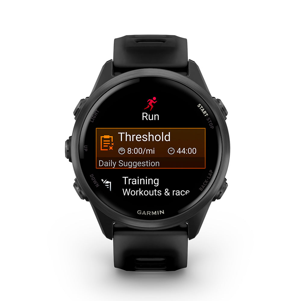 Relógio Garmin Forerunner® 570 42mm Cinza Ardósia e Preto