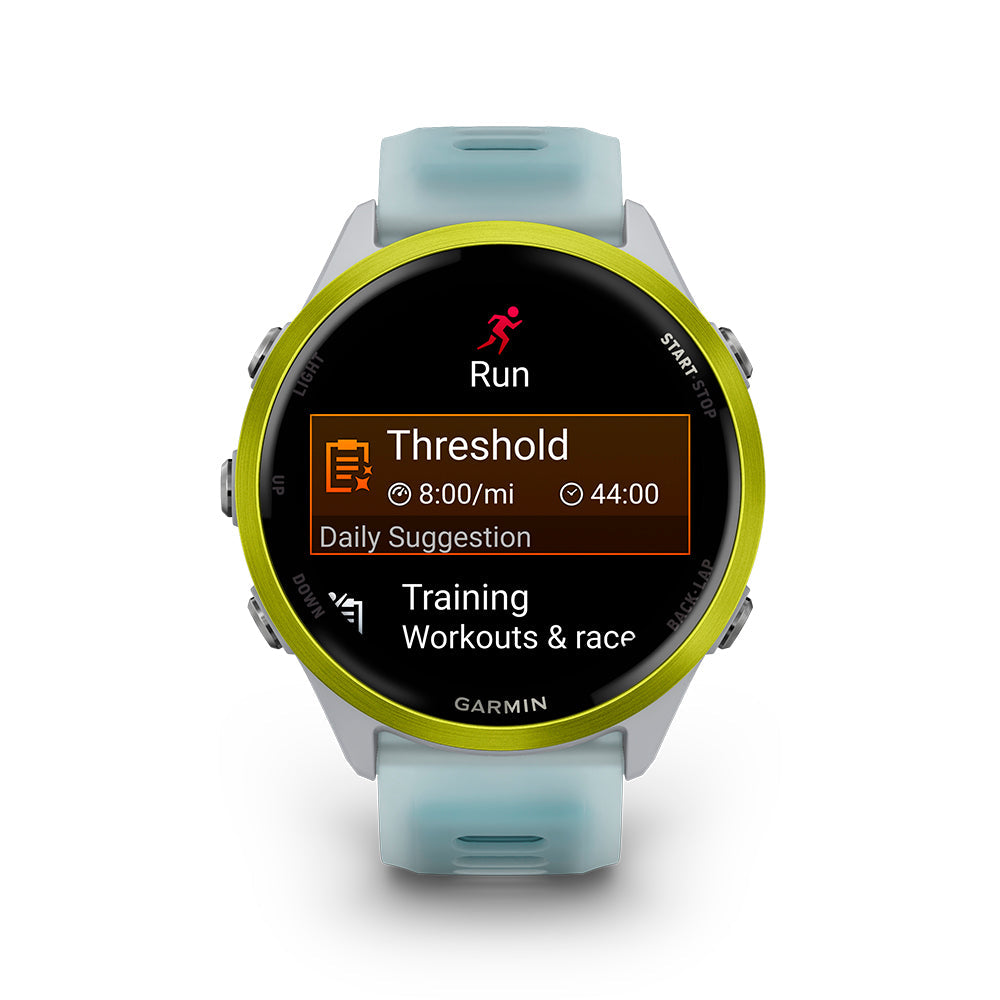 Relógio Garmin Forerunner® 570 47mm Amarelo e Marfim