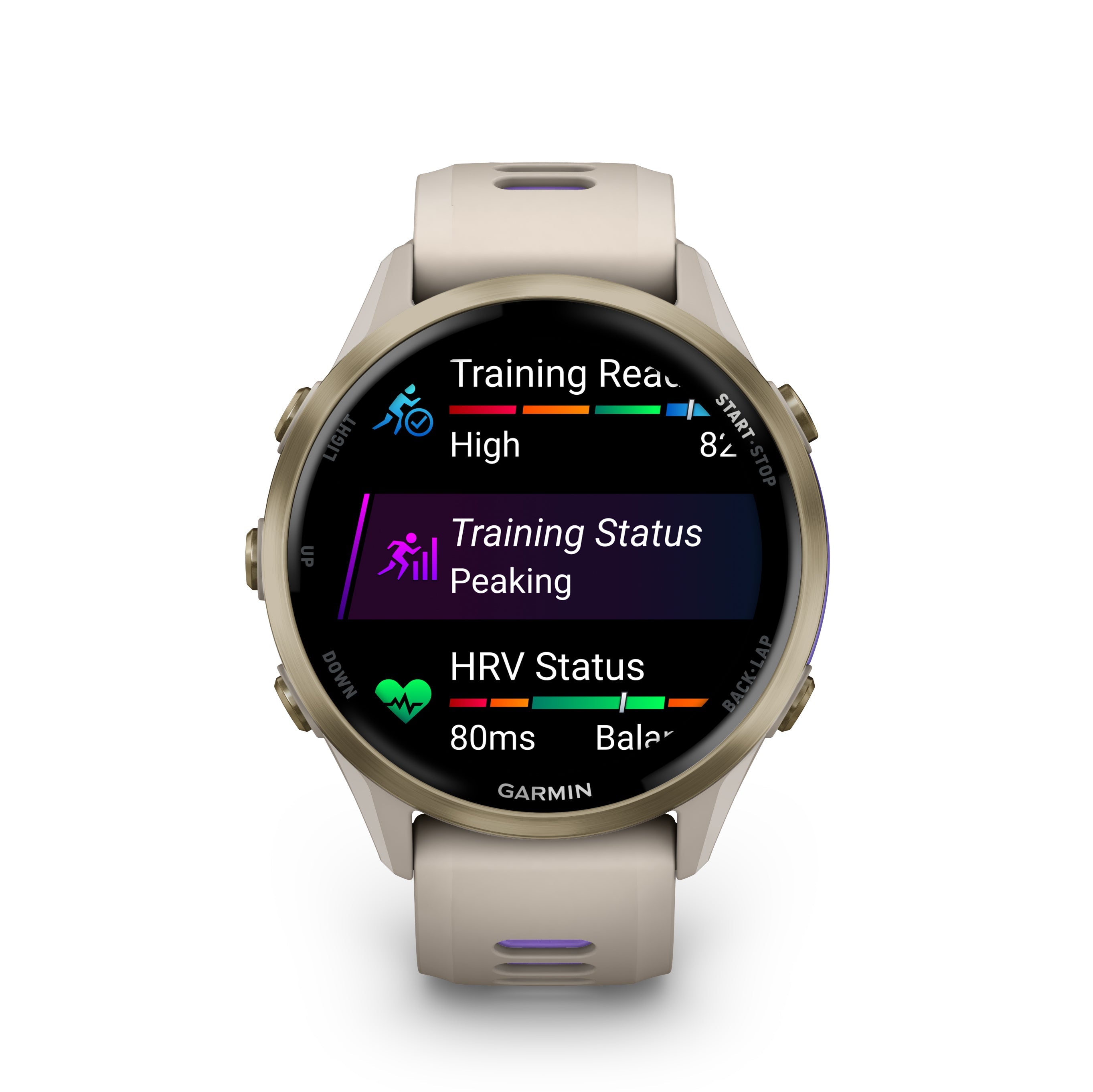 Relógio Garmin Forerunner® 970 Titânio Cinza e Índigo